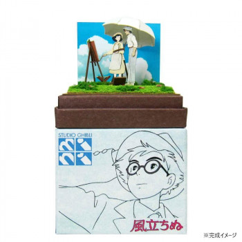 みにちゅあーとキット スタジオジブリmini S=NON 風の吹きぬける丘で MP07-67