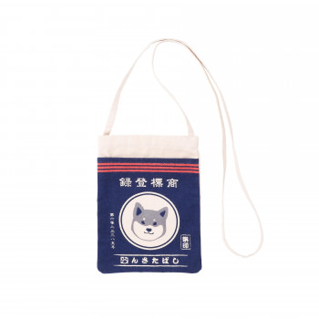 フレンズヒル ミニショルダーバッグ マエカケシバタ ネイビー KS-334-316