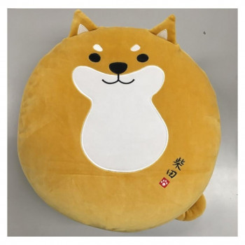 フレンズヒル もちふわラウンドクッション モチモチシバタサン ベージュ CW-724-109