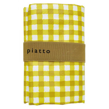 piatto レジャーシート ギンガムチェック YELLOW A560YE