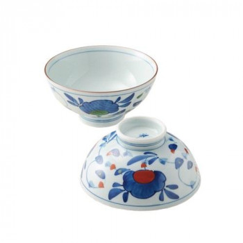 波佐見焼 古代万歴絵組茶漬 007-032M 5160-091