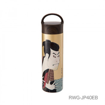 ReachWil魔法瓶　日本伝統文化　ステンレスマグボトル400ml　歌舞伎絵　RWG-JP40EB