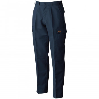 桑和 1608 ワンタックカーゴパンツ 73サイズ ネイビー(1) BULL WORKS