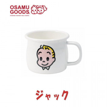 豊琺瑯 OSAMUGOODS ホーローマグカップ「ジャック」 OG-12