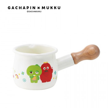 豊琺瑯 ガチャピン・ムック ホーロープチミルクパン GMJ-2402