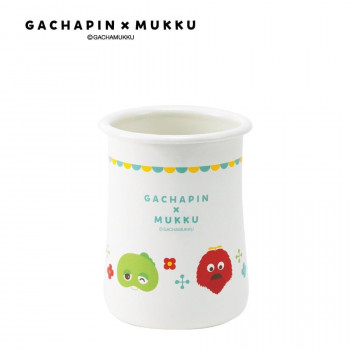豊琺瑯 ガチャピン・ムック ホーローカトラリースタンド GMJ-2404