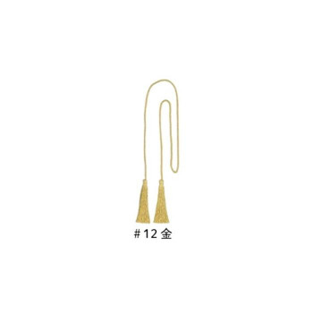 INAZUMA イナズマ 太江戸打両切房 (約)房7cm・紐50cm 3本入 (12)金 T-4050