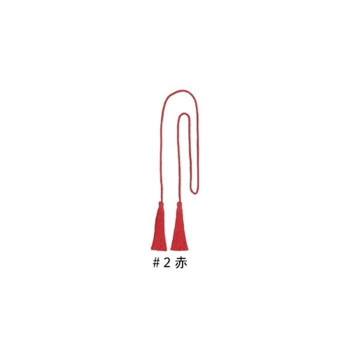 INAZUMA イナズマ 太江戸打両切房 (約)房7cm・紐50cm 5本入 (2)赤 T-4050