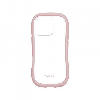 iPhone16 Pro　ViAMO freely　耐衝撃ガラスケース　ダスティピンク　LN-IP24VMFPK