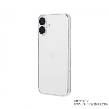 iPhone16 Plus　UTILO All Cover GLASS　ガラスケース　クリア　LN-IA24CAGCL