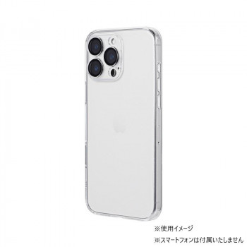 iPhone16 ProMax　UTILO All Cover GLASS　ケース　クリア　LN-IL24CAGCL