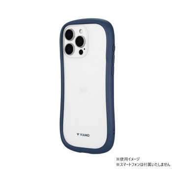 iPhone16 ProMax　ViAMO freely　ガラスケース　ネイビー　LN-IL24VMFNV