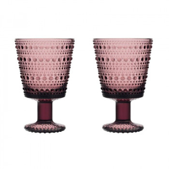 （A） Iittala カステヘルミ ユニバーサルグラス ペア カルーナ 1070202