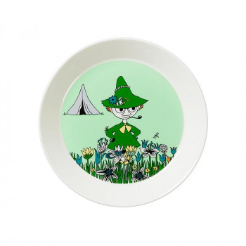 （A） Moomin ムーミン クラシック プレート 19cm スナフキン 1015566