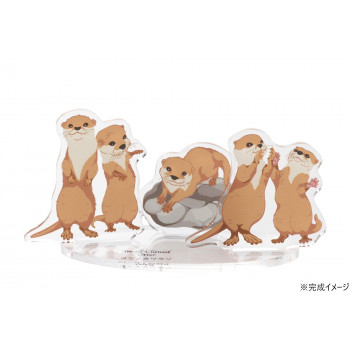 イシグロ アクリルスタンド カワウソ 11932