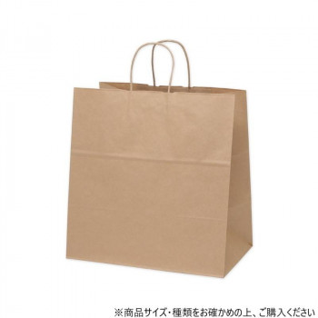 シモジマ HEIKO(ヘイコー) 003291001 25チャームバッグ 38-4 未晒無地 50枚