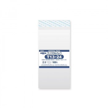 シモジマ HEIKO(ヘイコー) 006744300 クリスタルパック T 13-24 100枚