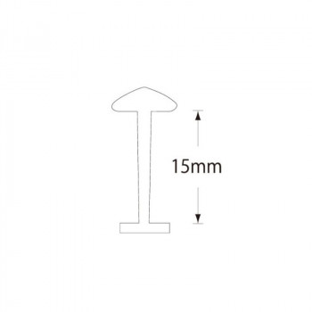 シモジマ HEIKO(ヘイコー) 003738602 ヘイコー タグピン 細 15mm 10000本入 1箱