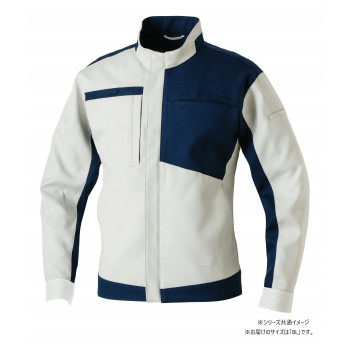 桑和 9522-00 長袖ブルゾン 8Lサイズ シルバーグレー(22) SOWA