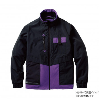 桑和 0534-00 防寒ブルゾン(防風.透湿) Mサイズ パープル(63) G.G.
