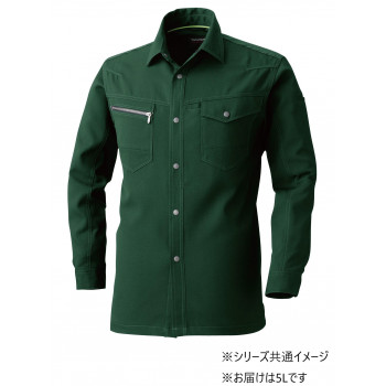 桑和 965 長袖シャツ 5Lサイズ ダークG(109) SOWA