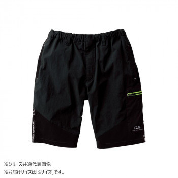桑和 0388-07 ハーフパンツ Sサイズ ブラック(4)