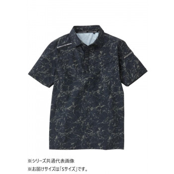 桑和 0395-51 半袖ポロシャツ Sサイズ チャコールグレー(23)