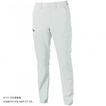 桑和 3478-08 カーゴパンツ GMサイズ シルバーグレー(22)