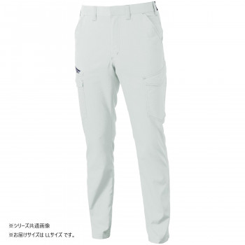 桑和 3478-08 カーゴパンツ LLサイズ シルバーグレー(22)