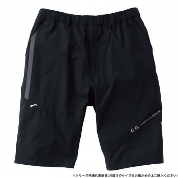 桑和 7308-07 ハーフパンツ 3Lサイズ ブラック(4)