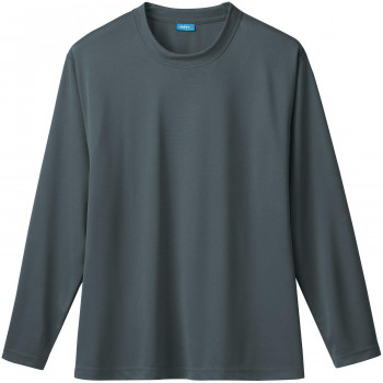 桑和 50382 長袖Tシャツ 4Lサイズ チャコールグレー(23) SOWA