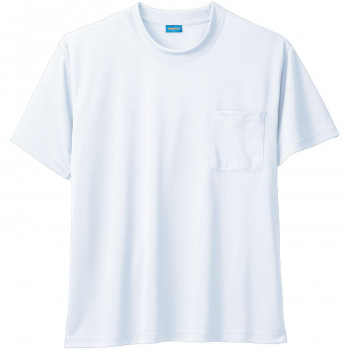 桑和 50381 半袖Tシャツ(胸ポケット付き) Lサイズ ホワイト(0) SOWA