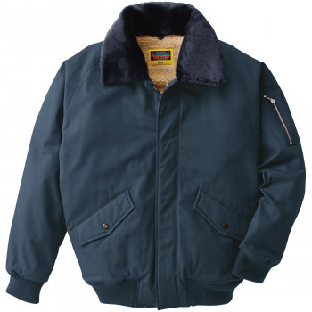 桑和 3500 フライトブルゾン 4Lサイズ ネイビー(1) ProtectWinter