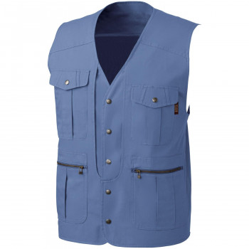 桑和 536 ベスト Lサイズ インディゴ(54)