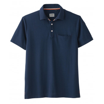 桑和 50727 半袖ポロシャツ(胸ポケット付き) Sサイズ ネイビー(1) SOWA