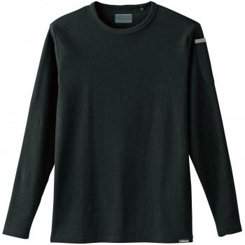 桑和 50712 長袖Tシャツ 3Lサイズ ブラック(4) G.GROUND