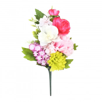 お供え用　CT触媒加工仏花　アーティフィシャルフラワー　花菜(かな)　ピンク　C34120