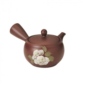 富仙茶泥浅ツボお茶の花急須 Y507
