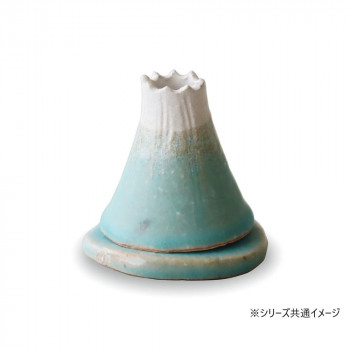 清風 富士山 お香立て(簡易箱) KE-1062K