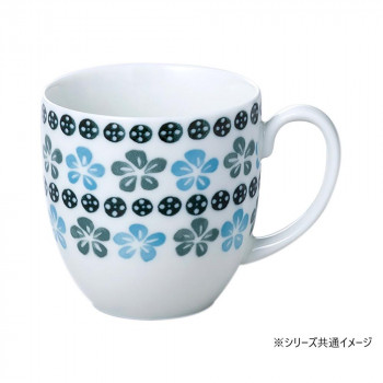 Table Talk Presents ブルーフラワー マグカップ PF-291