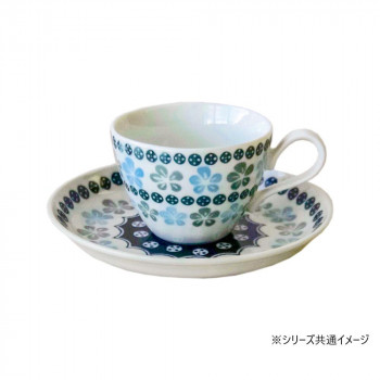 Table Talk Presents ブルーフラワー コーヒーC/S PF-297