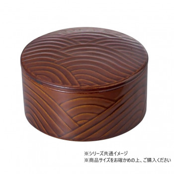 Table Talk Chef アメ色 蓋物 中鉢 FT-536