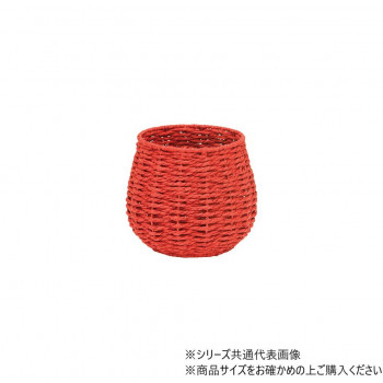 大橋新治商店 ペーパーバスケット レッドD3.5 10-393