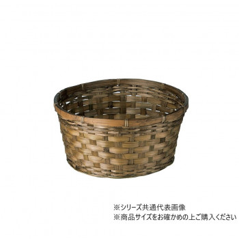 大橋新治商店 ブラウンバスケット寄せL 25-106