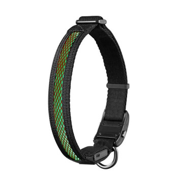 ルークラン ドッグネス LED首輪 XL オニキスブラック ペット用品