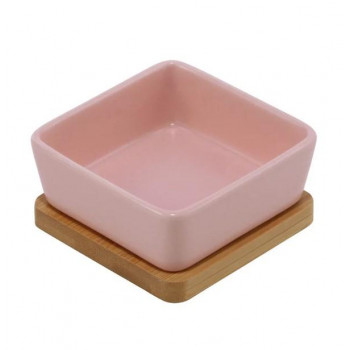 ルークラン ループ ディッシュ ピッコロ ライトピンク ペット用品