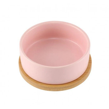 ルークラン ループ ディッシュ ピッコロラウンド ライトピンク ペット用品