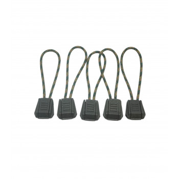 TIGER(タイガー) TZ-2300 タクティカル・ジッパータグ ウッドランドカモ 5pcs