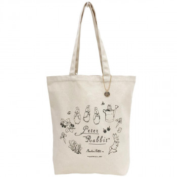 優美社 0650-00 ピータ―ラビット(TM)（PETER RABBIT(TM)） トートバッグ キナリ