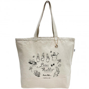 優美社 0651-00 ピータ―ラビット(TM)（PETER RABBIT(TM)） トートバッグ キナリ
